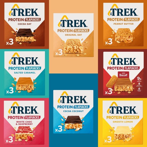 Trek protein flapjack - jc's,