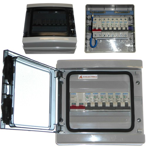 Consumer unit with or - 4,