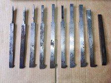 Vintage Glasgow Lathe Tool Set - Alex Mathieson, Luckman, Ibotson