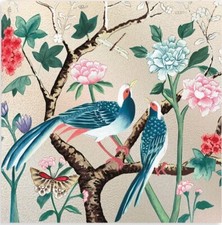 Chinoiserie Birds - Art Blank