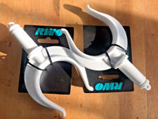 Pair RWO Rowlocks White Boat