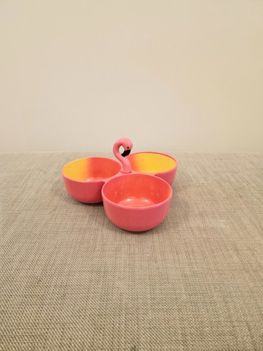 Serve bowl next pink flamingo - serve, bowl-next