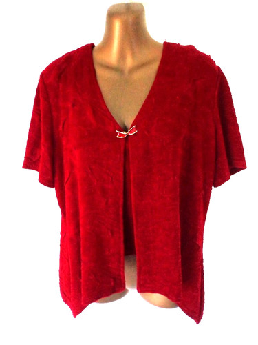Joseph ribkoff red jacket - red,