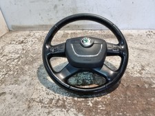 Skoda Octavia Steering Wheel & SRS Horn Multifunction 2011 Scout OEM 3T0419091J