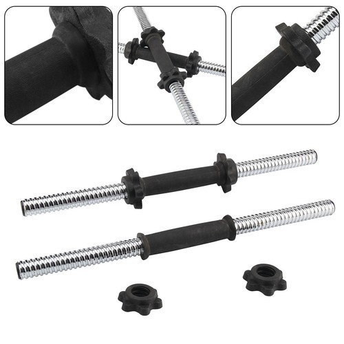 Chrome dumbbell bar handle - dumbbell,