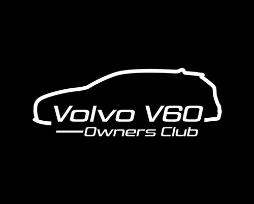Volvo v60 owners - club, sticker