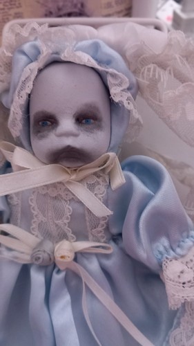 Ooak gothic horror doll - horror,