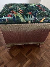 Lloyd Loom Ottoman Freshly