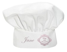 Personalised adult Chef's hat