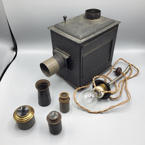 Antique german magic lantern - magic,
