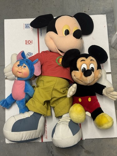 Vintage plush toy lot - plush,