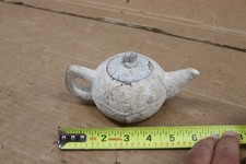 Vintage Unpolished White Jade Teapot