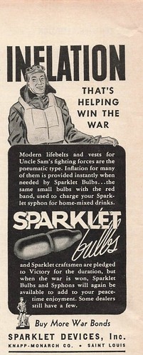 Sparklet bulbs print wwii - sparklet,