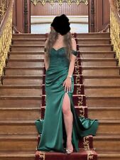 Suzanne Neville Green Evening Gown size 8