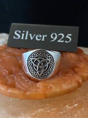Silver celtic knot - silver,