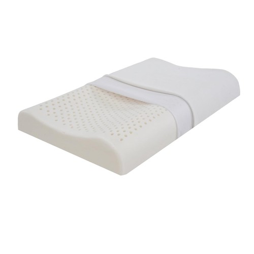 Slim natural latex pillow - latex, for