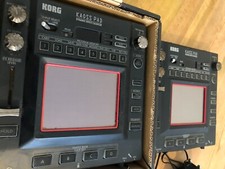 korg kaoss pad kp3 x 2 in excellent conditions, one original charger and box
