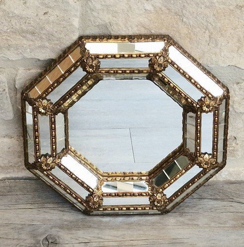 Vintage octagonal venetian - octagonal,