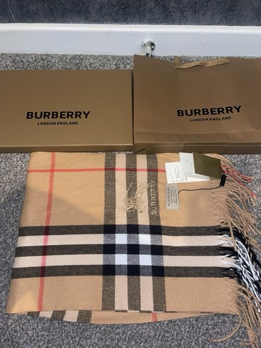 Burberry cashmere scarf - burberry,