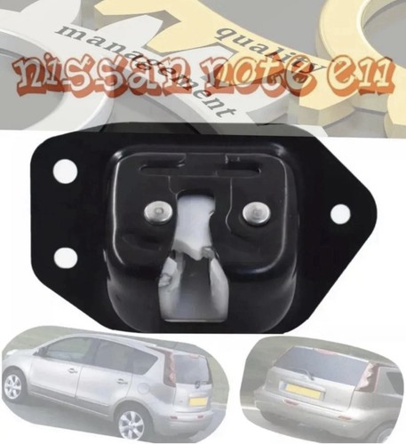 Nissan note tailgate lock - note,