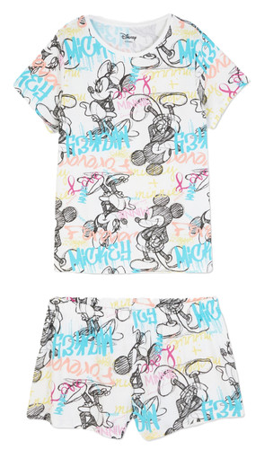 Ladies shorty pyjamas disney - ladies,