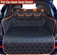 Car Boot Protector Quilted Pet Car Boot Liner Waterproof Washable Non-slip Boot