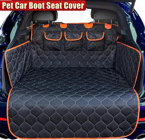 Car boot protector quilted pet - boot,