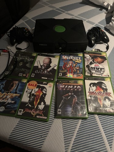 Modded microsoft xbox console - xbox,