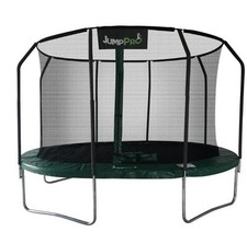 JumpPRO Xcite 10x7ft Oval Trampoline – Great Value, Safety Net & Fun Bouncing