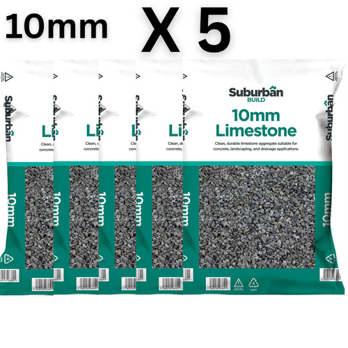 10mm limestone chippings 25kg - limestone,