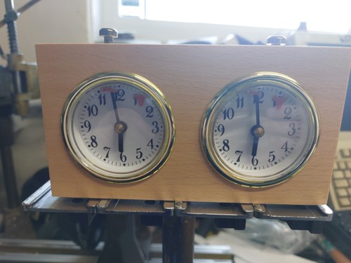 Wooden chess clock - wooden, no