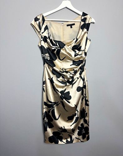 Coast beige black - coast, floral