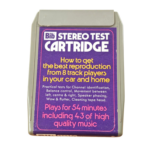 Bib 8track stereo test - bib,