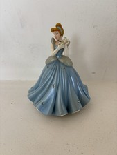 Disney Porcelain Dancing Cinderella Music Rotating Figurine ‘A Dream Is A Wish’