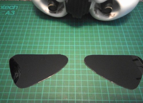 Stormtrooper helmet lenses - stormtrooper,