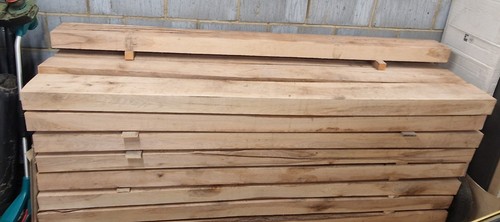 Job lot oak sleepers - job,