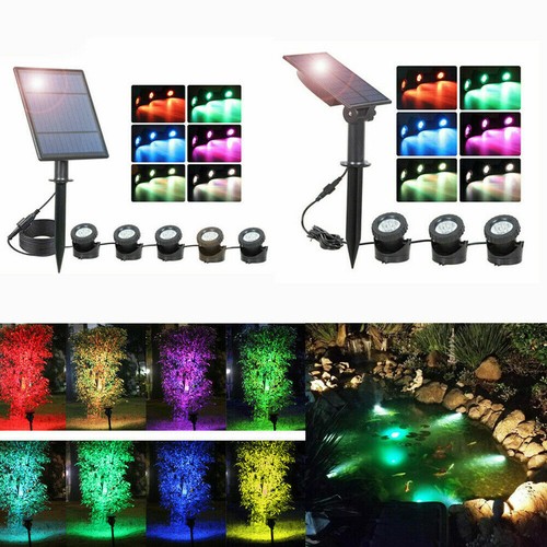 Rgb solar led submersible - rgb,