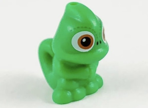 Lego pascal chameleon - pascal, green