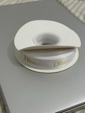 dior ribbon white 40 yards