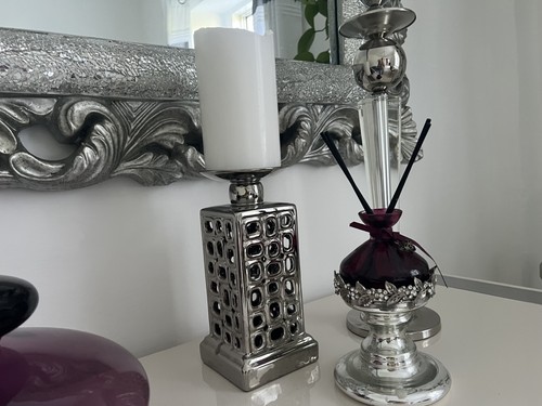 Decorative candle holder - candle,