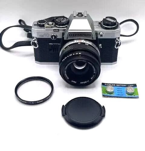 Olympus om10 film camera - om10,