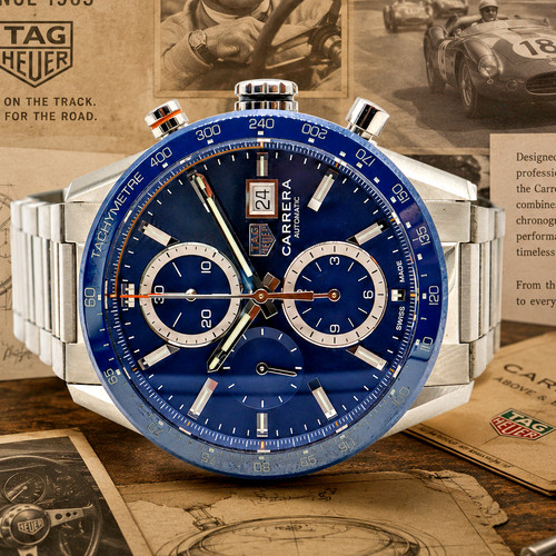 Tag heuer carrera chronograph - heuer,
