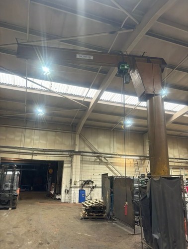 Pillar swing jib crane - pillar, tonne