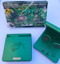 Rayquaza Pokemon Nintendo GameBoy Advance IPS v2 x10 Level Screen GBA SP Console