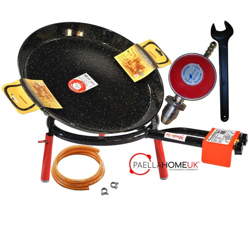 36cm enamelled paella - paella, pan