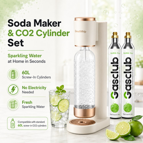 Soda sparkling water - soda,
