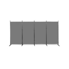 4-Panel Room Divider, 72"H x