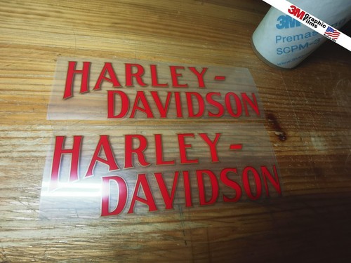 Harley davidson red - davidson, gold