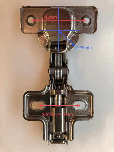 Soft close hinge - for, ikea