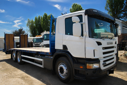 2010 scania 6x2 beavertail - 6x2,